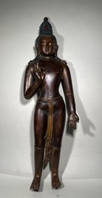 Bronze GuanYin Figure