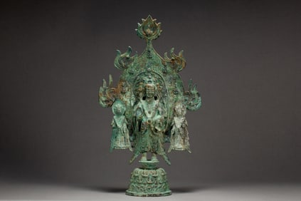 Chinese Bronze Buddha Figure