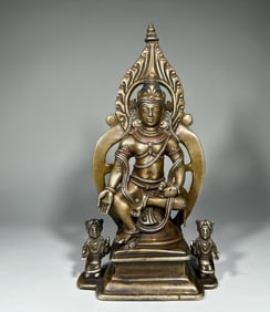 Bronze GuanYin Figure