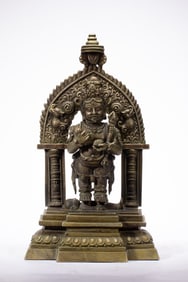 Bronze Vajrapani Figure