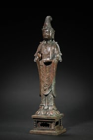 A Bronze Avalokiteshvara Statue