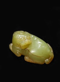 A Jade Pixiu Ornament