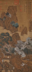 A Chinese Scroll Painting by Tang Yin