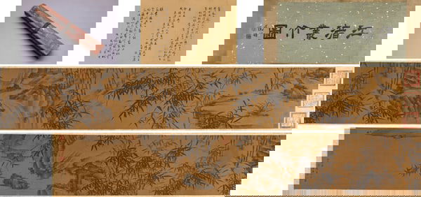 A Chinese Scroll Painting by Tang Yin