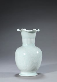 A Porcelain Hutian-Type Vase