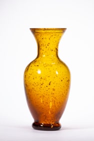 Glassware Sprinkling Gold Vase