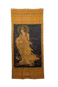 Silk GuanYin Pattern Embroidery