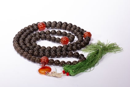 Agarwood Bead Bracelet Necklace
