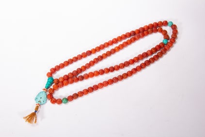 Agate Bead Bracelet Necklace