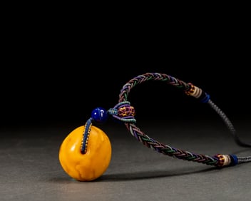 Beeswax Bead Necklace