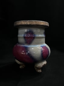 Lujun Ware Porcelain Incense Burner