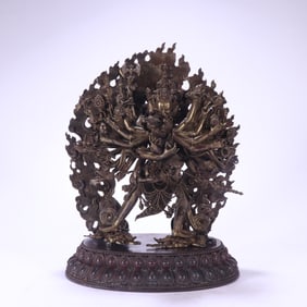 Bronze Chakrasamvara Figure