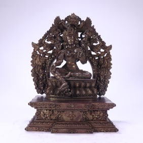 Bronze White Tara Figure