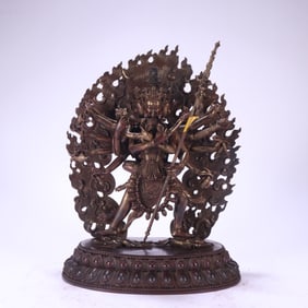 Bronze Chakrasamvara Figure