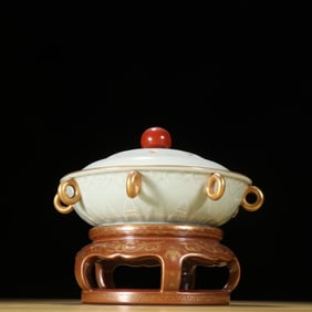 Famille Rose Flower Pattern Porcelain Bowl