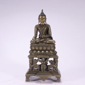 Bronze Sakyamuni Figure