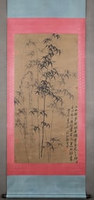 Chinese Drawing Bamboo Painting,Zheng Banqiao Mark