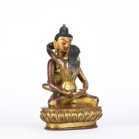 Gilt Bronze Chakrasamvara Figure