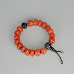 Agate Bead Bracelet