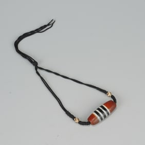 Agate Dzi Bead