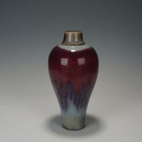 Jun Ware Porcelain Vase
