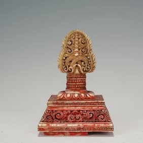 Bone Vajra Ornament