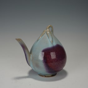 Jun Ware Porcelain Pot
