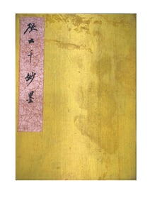 Chinese Drawing Flower and Landscape Painting Album,Zhang Daqian Mark