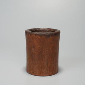 Rosewood Brush Pot