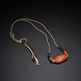Agate Bead Necklace