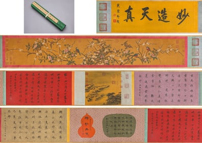A Chinese Scroll Painting by Li Di