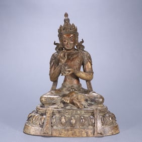 Bronze GuanYin Figure