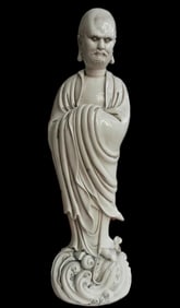 Dehua Ware Porcelain Arhat Figure