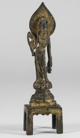 Gilt Bronze Buddha Figure