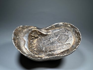Silver Ingot Ornament