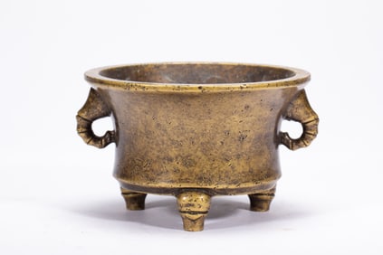 Bronze Double Ears Incense Burner