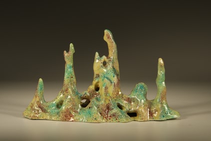 Kiln Change Porcelain Pen Holder