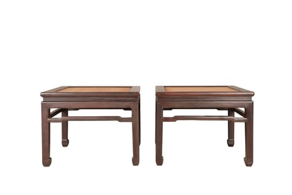 Pair of Red Sandalwood Chair