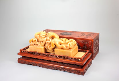 A SHOUSHAN STONE SEAL,XI