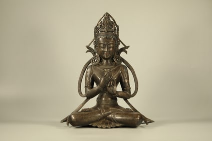 Bronze GuanYin Figure