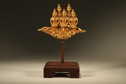 Gilt Bronze Buddha Figure