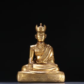 Gilt Bronze Buddha Figure