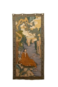 Silk Arhat Pattern Embroidery