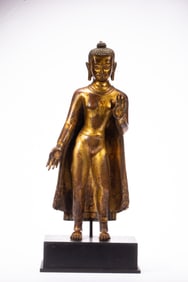 Gilt Bronze Buddha Figure