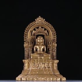 Gilt Bronze Buddha Figure