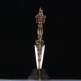 Gilt Bronze Vajra Figure