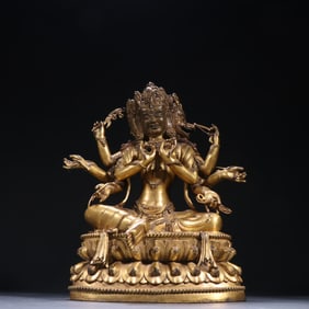 Gilt Bronze Maricidevi Figure