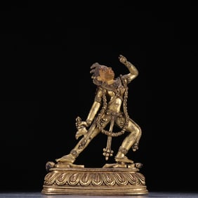 Gilt Bronze Buddha Figure