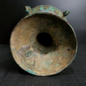 Chinese Bronze Carved Dragon Pattern Pot