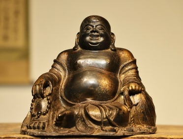 Gilt Bronze Maitreya Figure